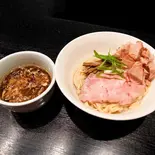 重ね昆布水のつけそば(雨ニモマケズ)
