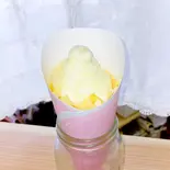 生クリーム 練乳ミルク（クレープドフフ王子公園）