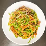 チンジャオロース(青椒肉絲)(香菇王)