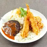 ハンバーグ＆エビフライ（大阪ハンバーグ）