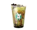 コーヒーゼリー入り黒糖宇治抹茶ミルクティー（Bull Pulu ビーンズ武蔵浦和店）