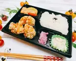 スイートチリソースの唐揚げ弁当（ご飯大盛り無料からあげボンボン駒川店）