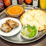 チーズナンセットCHEESE NAAN SET（インドネパールレストランサファル）