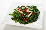 ほうれん草のニンニク炒め（ASIAN DINING＆BAR NAMASTE 武蔵新田店）