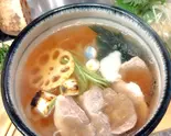 鴨南蛮うどん(うどん焼き鳥処 ぽらりす)