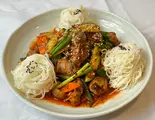 つぶ貝和え物（韓国料理Kokio Chicken北赤羽店）