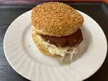 テリヤキバーガー（ウエスタンバーガー守口店）