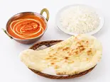 シンプルナンセット Simple Naan Curry Set（ハリオム 洗足池店）