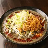濃厚クリーミー担々麺(黒)(味噌ラーメン 茜ノ舞/濃厚担々麺 葵)
