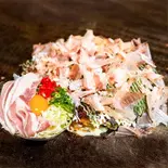 「リピート率NO.1」 豚モダン Pork modern yaki(ぽんぽこ亭 (狸狸亭)天満橋店)