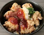 F-1114】たっぷりおろしのからあげ丼Fried Chicken Rice Bowl with Grated Radish（からあげの鉄人 姪浜北口駅前店）