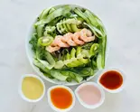エビとアボカドのビューティーサラダ（【シェフ厳選の地場野菜】野菜レストランさいとう）
