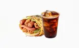 中華【ランチョンミート玉子】煎餅&Ice Coffee(M)(林氏煎餅【二号店】)