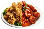 骨付きフライドハーフ＆ハーフ(1000g)（BEF 韓国チキン）