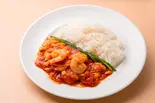 【72】エビ玉子チリソース丼（金華閣）