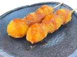 【新商品】うずら卵の串揚げ2本（からあげ とりいち 広島観音店）