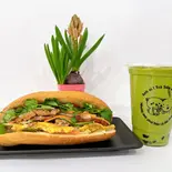 スペシャルバインミーとタイミルクティーセット(bui tapioca warabi)