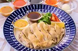 2.ジューシーカオマンガイ(もも肉150g) ご飯なし（糖質制限 ヘルシーカオマンガイの店 海南鶏飯本舗 天下茶屋店）