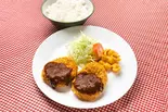 手作りポテトコロッケと手作りカレーコロッケ(しょうが亭)