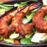 タンドリーエビ 4P Tandoori Prawn 4P（インドネパールレストランシリス）