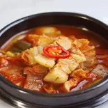 豚肉たっぷりキムチチゲ定食(ライス付)（さかうえのポチャ）