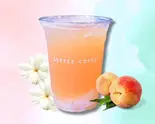 ピーチジャスミンティー/Peach Jasmin Tea/茉莉蜜桃冰茶（SEETEE COFFEE 上野公園店）