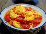 トマトと玉子の炒め(西红柿炒蛋)（本格中華大龍城 西川口店）