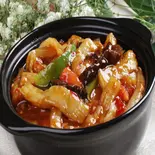 茄子の甘酢辛口炒め 【魚香茄子】(川味苑 (センミエン))