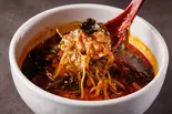 ユッケジャンスープ（焼肉ホルモンぺごぱ大森店）