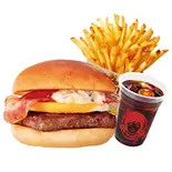 ウェンディーズベーコンエッグバーガーセット（ウェンディーズファーストキッチン 横浜パルナード）