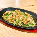 若鶏のねぎ塩鉄板焼き単品（【定食弁当】松竹亭 清水店）
