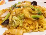 五目焼きそば(上海飯店)