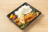 大きなエビフライ弁当(3本)(鮮菜美酒 新宿 ずらたん)