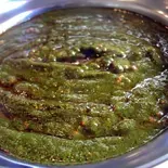 ほうれん草ダル Sag Dal(インドカレー専門店好き)