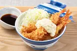 海老タルタルたれかつ丼（かつ丼屋 のぶお 博多店）