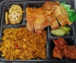 ドライカレー＆チキンステーキ弁当（惣菜屋 かめ一）