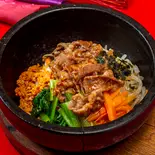 牛カルビの石焼ビビンパ(韓国家庭料理ソウル・ソウル)