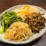 ナムル四種盛（炭火焼肉牛力屋ときわ台店）