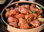 猪脚饭 /豚すね肉丼/Pork Trotter Rice Spicy（晧月麻辣湯）