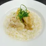 出汁の利いたチキン雑炊 L（ヘルシーレストラン moon flower）