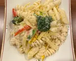 アルフレードチキンパスタ PASTA ALFREDO SAUCE WITH CHICKEN（Karma）