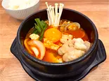 ホルモン純豆腐/Offal sundubu（HANKIコリアンダイニング）