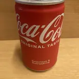 コカコーラ ミニサイズ缶（とんかつ鉄 長原店）