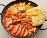プデチゲ一人前(ライス付き)(じんくん食堂)