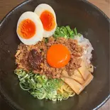 味玉入りピリ辛台湾まぜそば（中華そば ひのき屋）