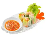 ポピヤソッドサーモン Popia Sod Salmon（Asian Dining MANASLU）