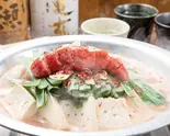 博多明太もつ鍋(1～2人前)（もつ鍋X九州おつまみ くすお西船橋店）