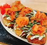 キムチたこ焼き【キムチ・マヨ】（【大阪名物 揚げたこ焼き・イカ焼き】粉もん屋 清水店）