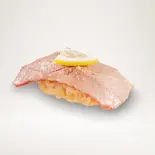 本まぐろ中とろ炙り塩レモン（江戸前鮨 みさき 総本店）