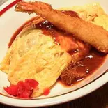 海老フライオムライス（パラダイスカレー 鶴橋店）